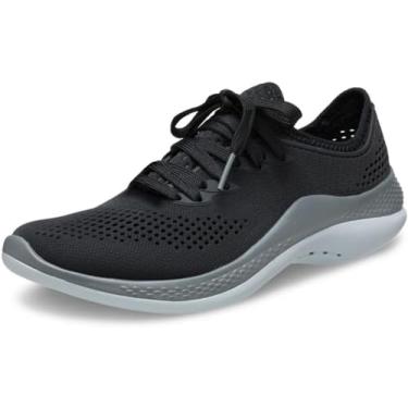 Imagem de Crocs Tênis masculino Literide 360 Pacer, Preto/cinza (ardósia), 37
