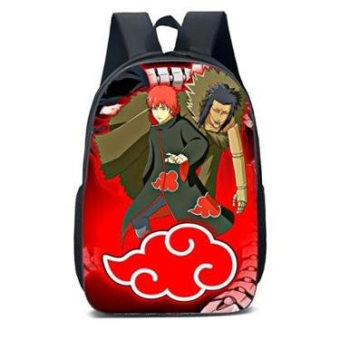 Imagem de MOCHILA ESCOLA INFANTIL JUVENIL ANIME MENINO EM GUERRA-Unissex