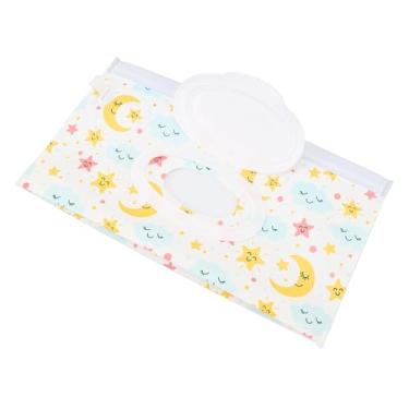 Imagem de Bolsa Dispensadora de Lenços Umedecidos para Bebês, Portátil, para Uso Em Trânsito, Compras Em Casa