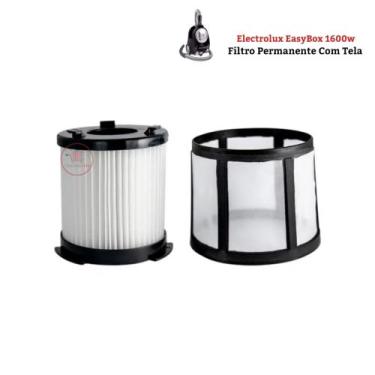 Imagem de Filtro Hepa Permanente Com Tela para Aspirador de Pó Electrolux EasyBo
