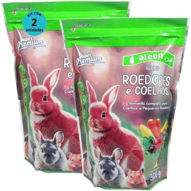 Imagem de Alcon Club Blend Roedores e Coelhos 300g Super Premium Kit Com 2