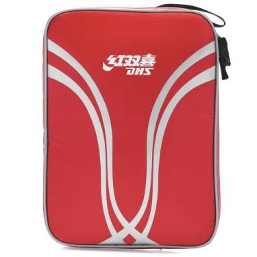 Imagem de Capa Para Raquete de Tênis de Mesa DHS RC530 Vermelha