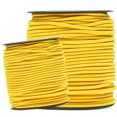 Imagem de Elástico Roliço Amarelo Gema - Nº:106 - 2,2mm - 50 Metros- Nybc