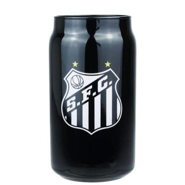 Imagem de Copo Vidro 450ml Preto Santos - Mileno