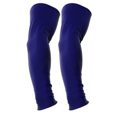 Imagem de Manguito Proteção Solar Uv Vôlei Ciclismo Protetor Braço Moto - DF, GG