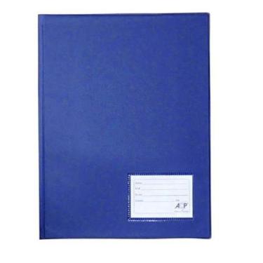 Imagem de Pasta Catalogo com 20 Plásticos, Oficio, 0,06mm, Azul, ACP