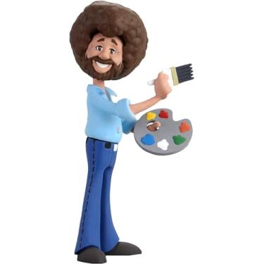 Imagem de NECA Bob Ross Toony Classics 6" Action Figure
