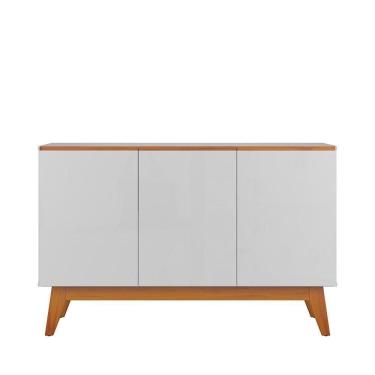 Imagem de Buffet Ares Lux 03 Portas Branco Tebarrot
