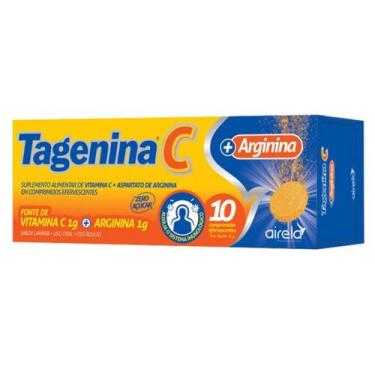 Imagem de Vitamina c 1g+ arginina 1g c/10 eferv(tagenina) - AIRELA