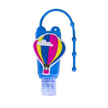 Imagem de 10 Unidades de Porta Álcool em Gel 30ml com detalhe em silicone - Casa