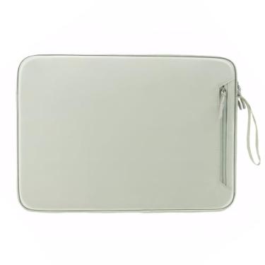 Imagem de Capa protetora para laptop de 13,3 polegadas à prova de choque, bolsa de mão, capa protetora para notebook, bolsa de transporte vert