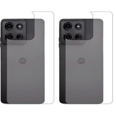 Imagem de Kit 02x Película Nano Hydrogel Verso Traseira Para Motorola Moto G35 / Moto G55 / Moto G75 / Moto G85 (MOTO G75)