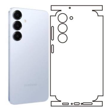 Imagem de Película Hidrogel Verso Cobre as Laterais Compatível Para Samsung S25 