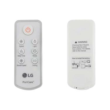 Imagem de Controle Purificador de Ar LG Puricare Original AS101DSH0