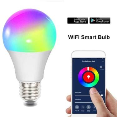 Imagem de Lâmpada Inteligente Wi-Fi Compatível com Alexa e Google