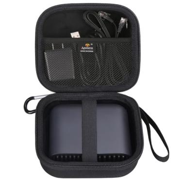Imagem de Aproca Estojo de armazenamento rígido portátil, para roteador de viagem TP-Link ultra-portátil Wi-Fi 6 AX1500 e acessórios