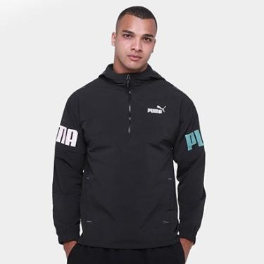Imagem de Jaqueta Corta Vento Puma Power 1/2 Zip Masculina-Masculino