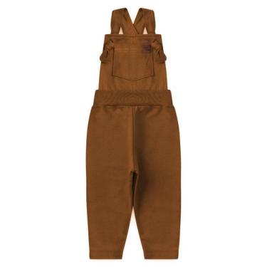 Imagem de Jardineira Longa Moletinho - Caramelo - Ame Kids, P