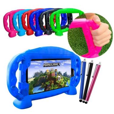 Imagem de Capa Para Tablet 7 Polegadas Infantil Multilaser Amazon Galaxy Cores U
