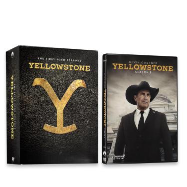 Imagem de Generic Pacote Completo Da Série De Tv Yellowstone: Temporadas 1 A 4 + Box Set 5ª Temporada
