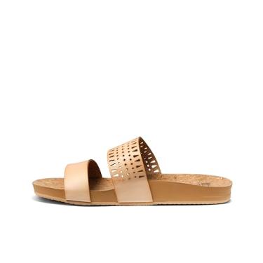 Imagem de REEF Sandália feminina Cushion Vista Perf Slide, Concha, 35