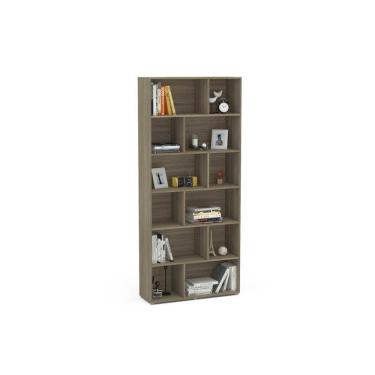 Imagem de Estante de Livros Xangai Castanho - Politorno