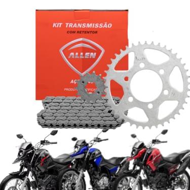 Imagem de Kit relaçao transmissao Xtz Crosser 150 com retentor todas Allen