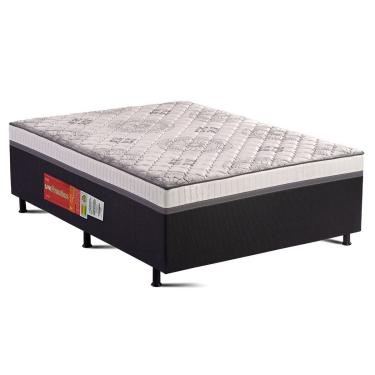 Imagem de Cama Box Conjugado Casal: Colchão Ortopédico Unipremium New (138x188x50) - Polar