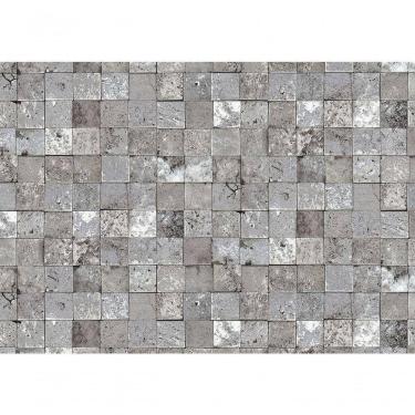 Imagem de Papel De Parede Terra Gracia Square Stone Oyster Grey 831072 Terra Gracia 831072