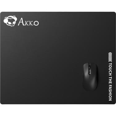 Imagem de Mouse Pad Gamer Vidro Akko Glass-Gaming Preto 500x400xx3 MM