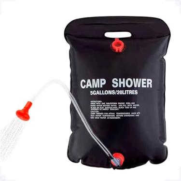Imagem de Chuveiro Bolsa Ducha Portátil 20 Litros Aquecimento Solar Camping Praia Acampamento