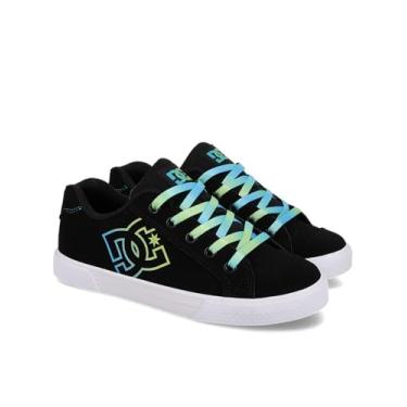 Imagem de DC Tênis de skate feminino Chelsea, Preto/azul, 40