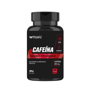 Imagem de Cafeina 200mg 60 capsulas Muwiz