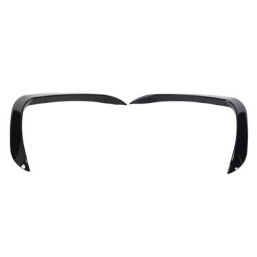 Imagem de EVGATSAUTO Par de Spoilers Laterais do Pára -choque Dianteiro Usados para X5 F15 M Sport de Alta Estabilidade de Estabilidade Esportiva Lados (Preto brilhante)