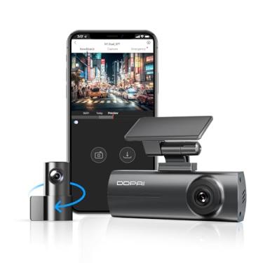 Imagem de DDPAI N1 Câmera Veicular Dupla 1296P + 1080P com Wi-Fi, Câmera para Carro com Visão Noturna, Sensor G, Gravação em Loop e Modo Estacionamento 24h, Supercapacitor (Cartão SD Não Incluído)