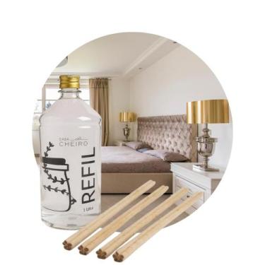 Imagem de Refil Aromatizador Difusor Varetas Cheirinho Ambiente 1L - Casa Dichei