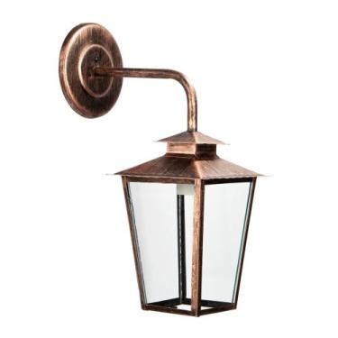 Imagem de Luminária Lustre Arandela Vidro Transparente 14BN - Nova Colonial Lust