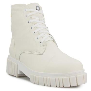 Imagem de Bota feminina forrada em lã natural de carneiro Tractor Lace Ref.:2280