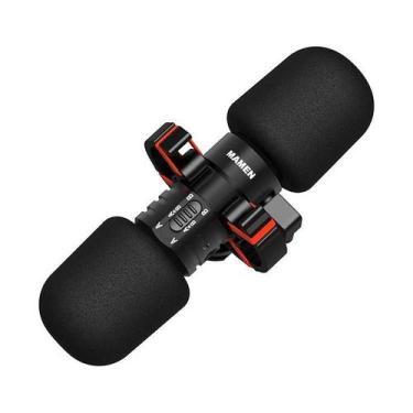 Imagem de Microfone Shotgun Mamen Mic-08 Pro Bidirecional