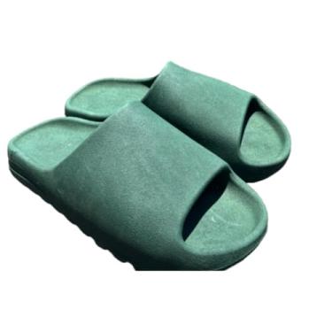 Imagem de Chinelo Sandalia Slide estilo nuvem Masculino e Feminino - Estiloso, Confortável Mácio(Verde,34)