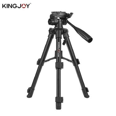Imagem de Tripé Compacto Kingjoy VT-850 com Cabeça Panorâmica 360° até 2kg (Alumínio)
