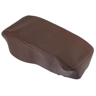 Imagem de Unifizz Capa de console central automotiva capa de descanso de braço para carro almofada protetora para Toyota Avalon 2013 2014 2015 2016 2017 2018 cor café