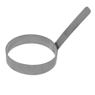 Imagem de Forma Molde Redondo Para Ovos Aço Inox 10cm - Jolly