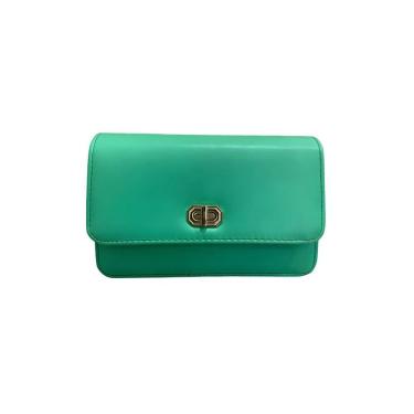 Imagem de Bolsa Anna Feminina Transversal Pequena Verde Bc9895