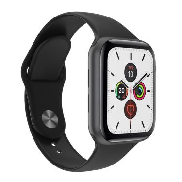 Imagem de Smartwatch T500 Iwo Max Preto Troca Pulseira Cardíaco