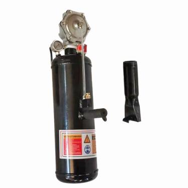 Imagem de Inflador de pneu de assento de alta pressão de 3 galões, 116 PSI ATV trator carro semi caminhão motocicleta acessório, ferramenta de jateador de pneu de ar resistente, tanque de gatilho de roda com
