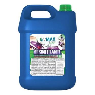 Imagem de Desinfetante Perfumado Eucalipto Vmax 5 Litros - V Max