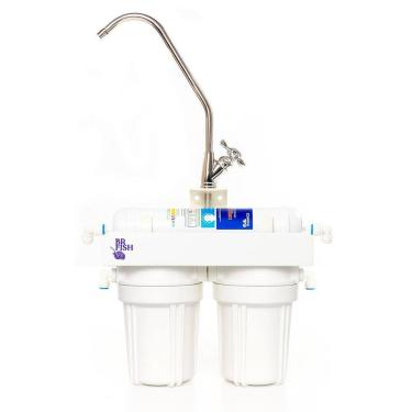 Imagem de Filtro Água Consumo Remove Cloro Completo Torneira Branco 5