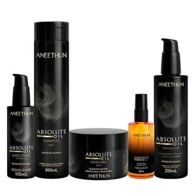 Imagem de Kit Absolute Oil Com 5 Produtos Aneethun
