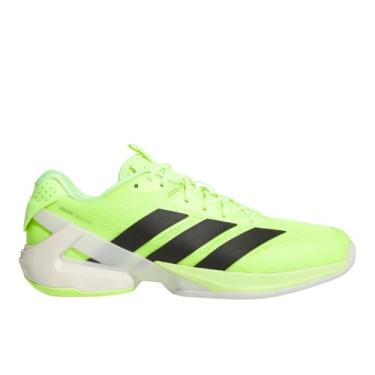 Imagem de adidas Tênis masculino Adizero Ubersonic 5, Lucid Limão/Preto/Branco, 41